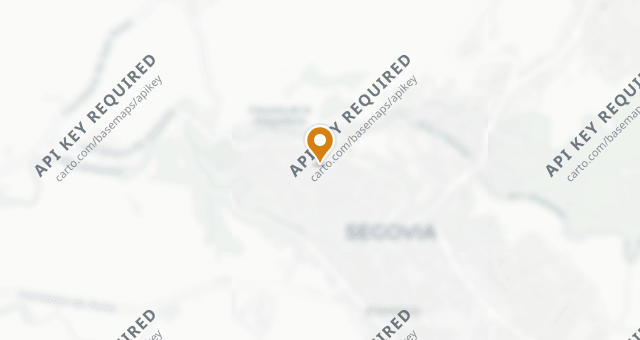 Map showing Villena