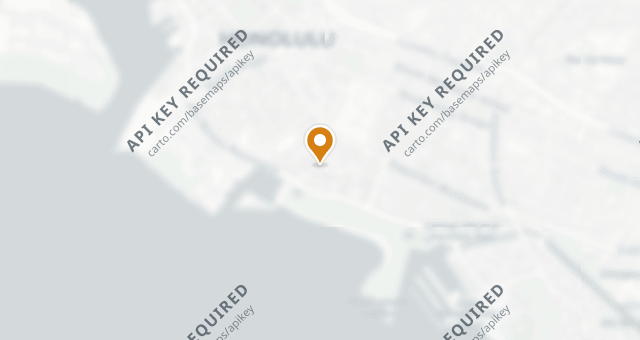 Map showing Merriman's Honolulu