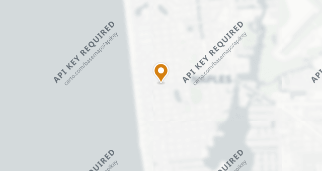Map showing Sails Restaurant