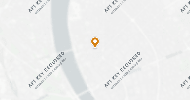 Map showing Borkonyha Winekitchen
