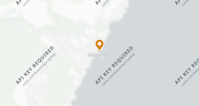 Map showing Le Pirate