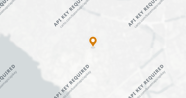 Map showing Eden Roc