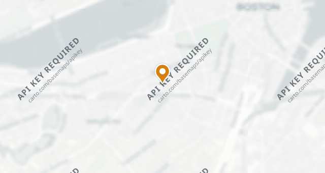 Map showing Banks Seafood and Steak