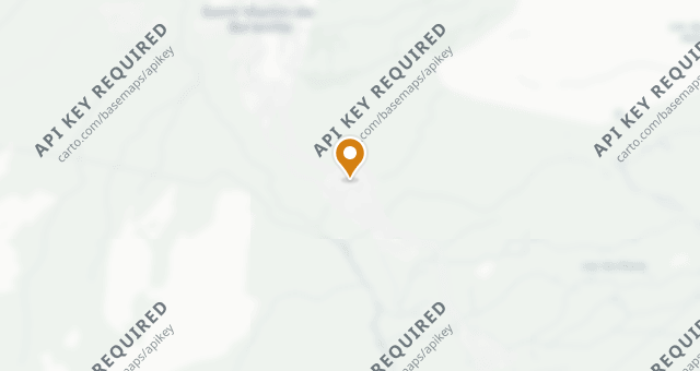 Map showing La Bouitte