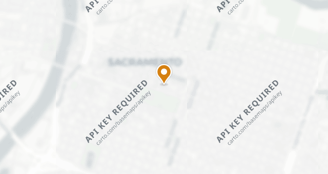 Map showing Dawson's Steakhouse