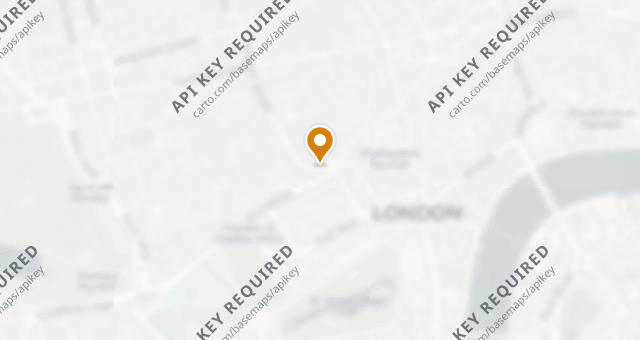 Map showing Hawksmoor Air Street