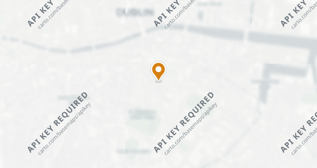 Map showing Library Street