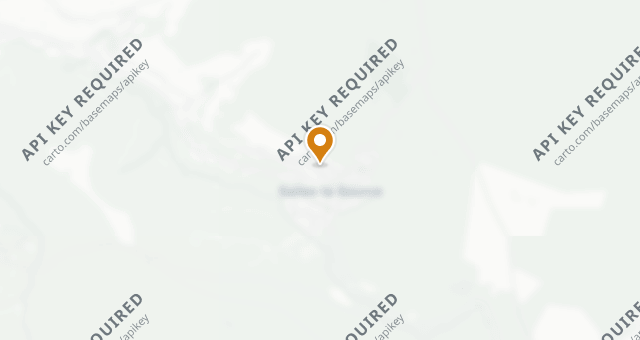 Map showing Cascade