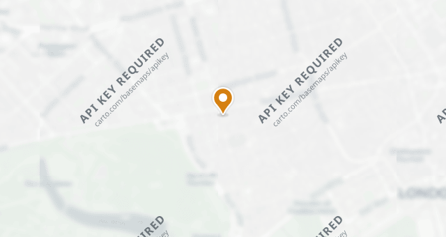 Map showing The Mayfair Chippy