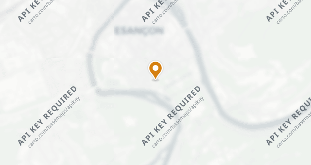 Map showing Le Sauvage