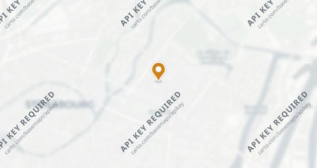 Map showing Les Funambules