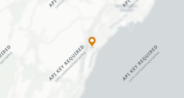 Map showing Baur's