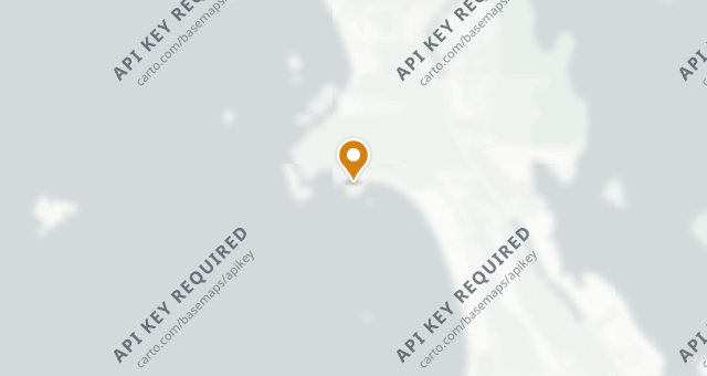 Map showing The Pointe Restaurant