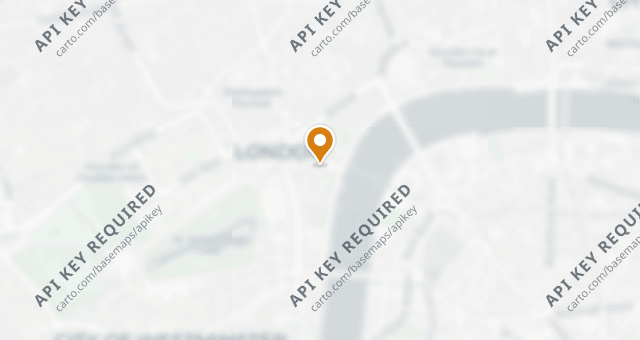 Map showing The Garden at Corinthia London