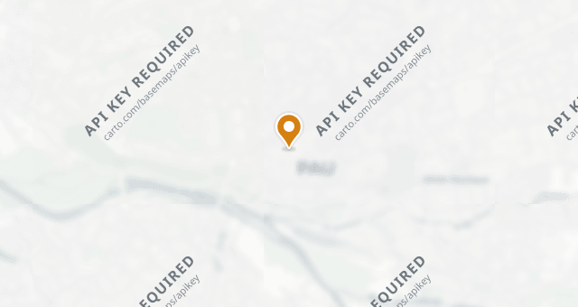 Map showing Paute