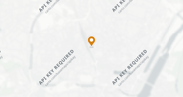 Map showing Le Central