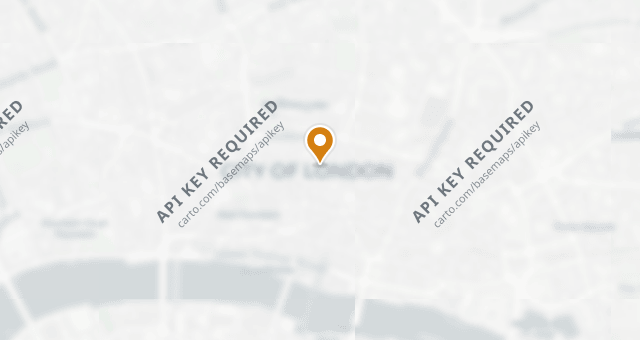 Map showing Hawksmoor Guildhall