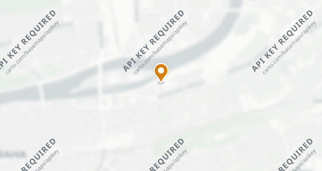 Map showing River Garden Grill