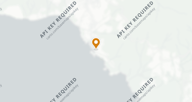 Map showing L'Agave