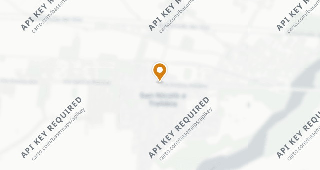 Map showing Trattoria la Colonna