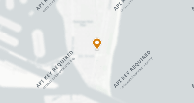Map showing Queen Miami Beach