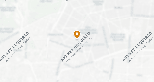 Map showing Botánico