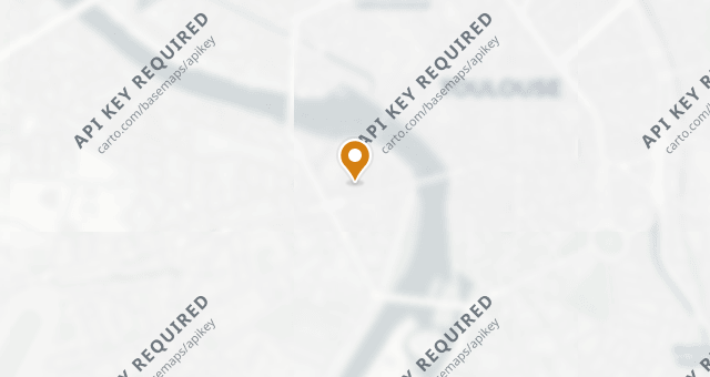 Map showing Chez Loustic
