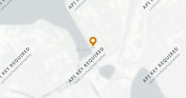 Map showing M/S Bränna