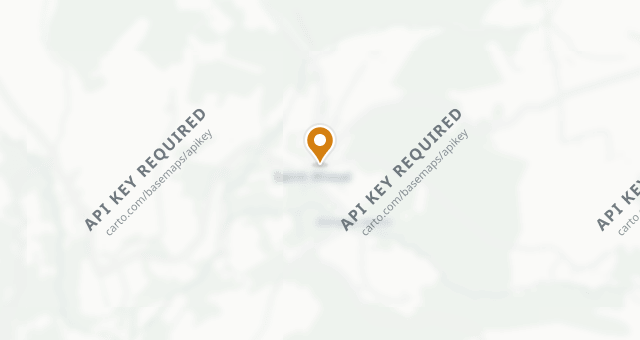 Map showing L'Auberge du Menez