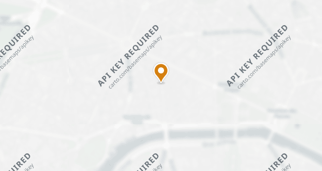 Map showing Akira Back Paris