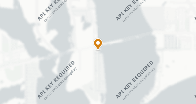 Map showing The Dining Room at Little Palm Island