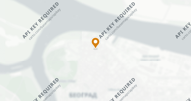 Map showing ŠONDA GASTRO BAR