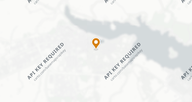 Map showing La Cocina de Cristine