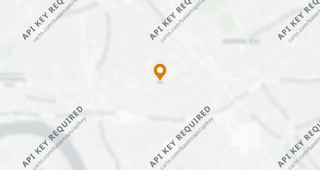 Map showing Café Paradiso