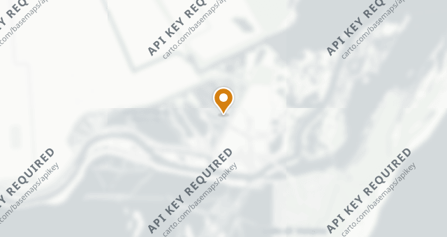 Map showing La Zanzara