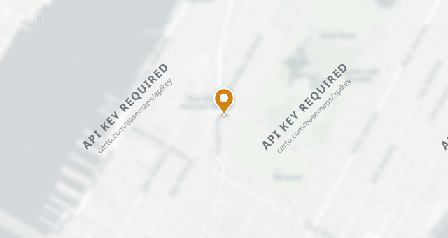 Map showing Bar Boulud