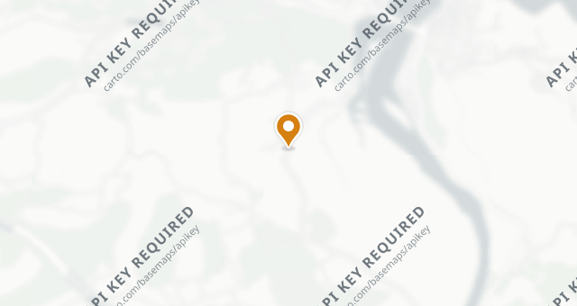 Map showing La Huertona