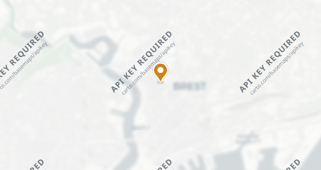 Map showing Peck & Co