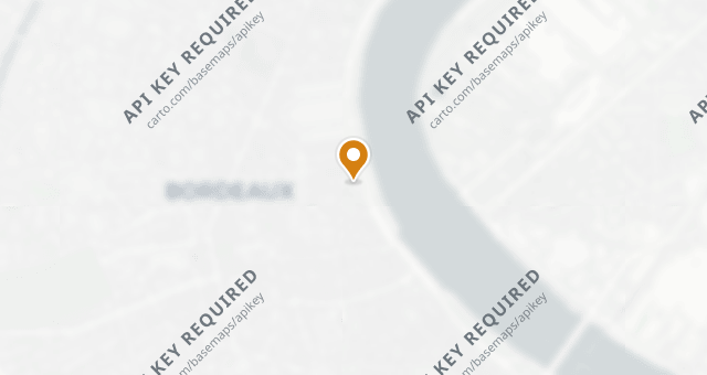 Map showing Le 1544