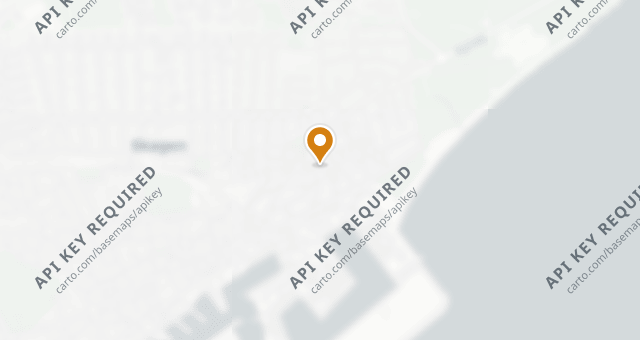 Map showing Brøndums Hotel
