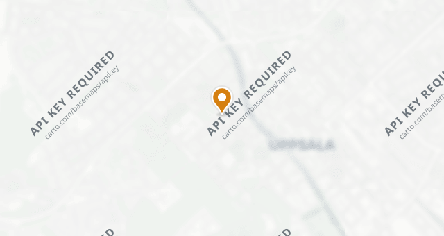 Map showing Aaltos Italian Grill & Garden