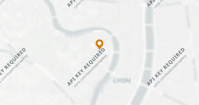 Map showing Les Terrasses de Lyon