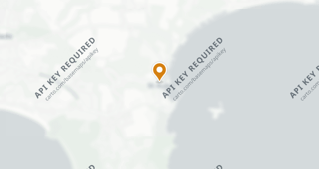 Map showing enotèca