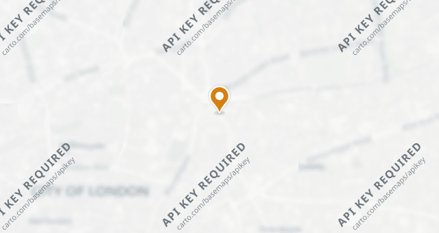Map showing Hawksmoor Spitalfields