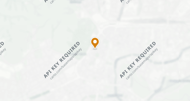 Map showing PEN KLUB Restavracija