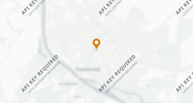 Map showing Café Oliver
