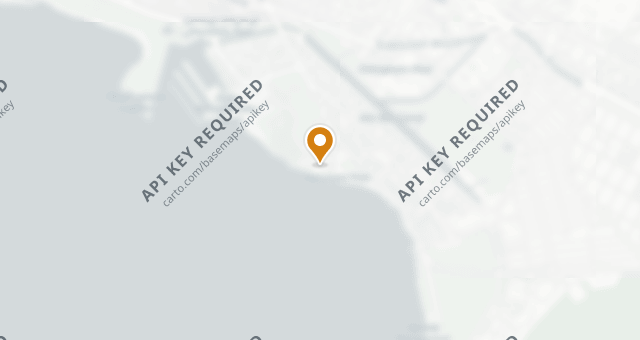 Map showing La Mer