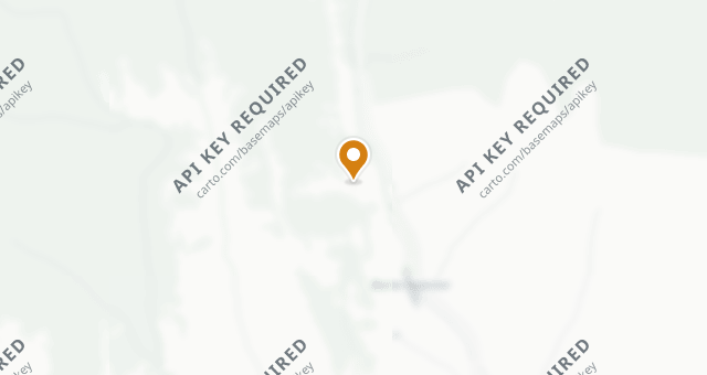 Map showing C Lazy U Lodge Restaurant