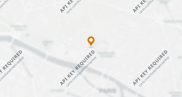 Map showing La Poule au Pot