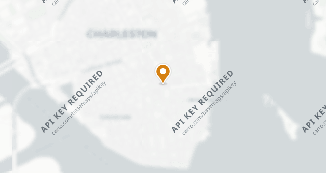 Map showing Charleston Grill